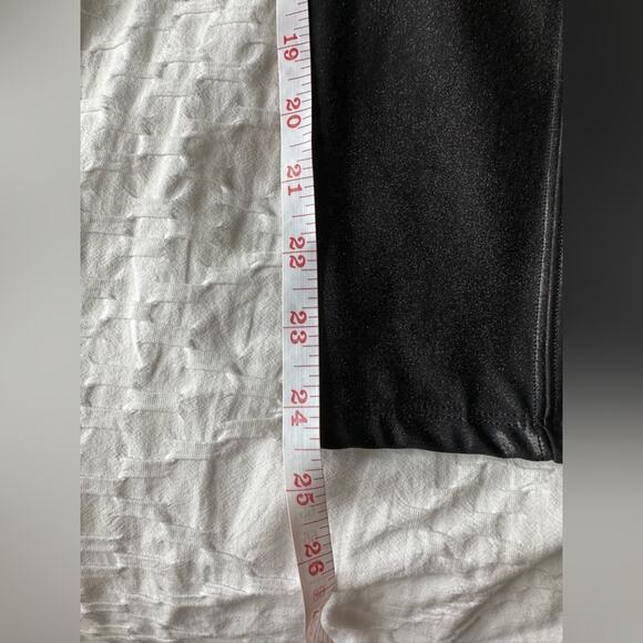 SPANX Faux Leather Leggings Black Size XL - Picture 10 of 11